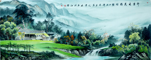 《村寨之美總關情》
